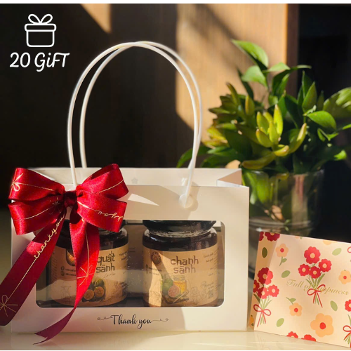 SET QUÀ CHANH – QUẤT SẢ MẬT ONG 20GIFT